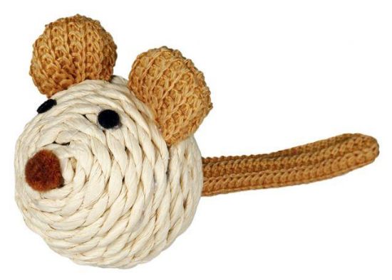 Εικόνα της Mouse, paper yarn, 5 cm