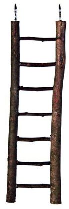 Εικόνα της Natural Living wooden ladder, 7 rungs/30 cm
