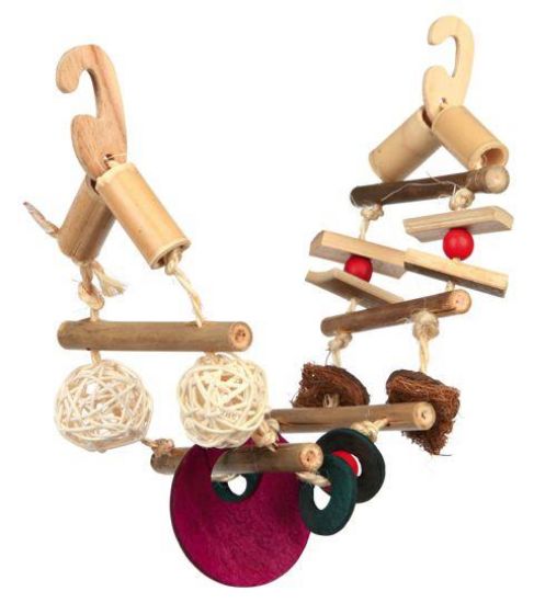 Εικόνα της Suspension Bridge, Bamboo, 45 cm,budgies, cockatiels