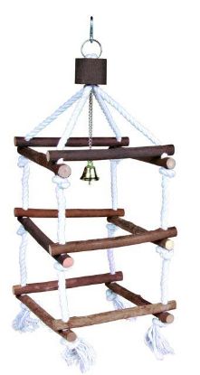 Picture of Natural Living tower with ropes, 51 cm