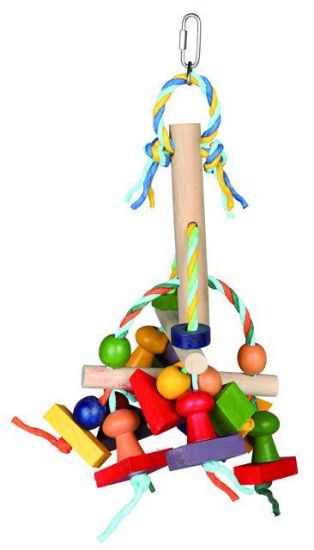 Εικόνα της Colourful wooden toy, 31 cm