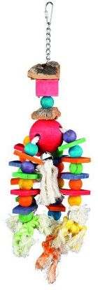 Εικόνα της Wooden toy with rope, 35 cm