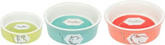Εικόνα της Bowl, comic hamster, ceramic, 90 ml/ø 8 cm