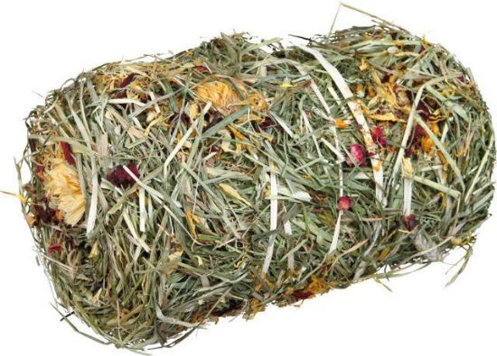 Εικόνα της Hay bale with flowermix, ø 10 × 18 cm, 200 g