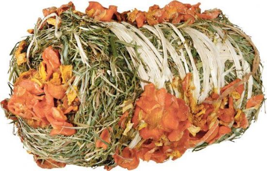 Εικόνα της Hay bale with pumpkin and carrot, ø 10 × 18 cm, 200 g