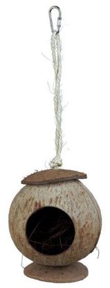 Picture of Coconut house for hamsters, ø 13 × 31 cm