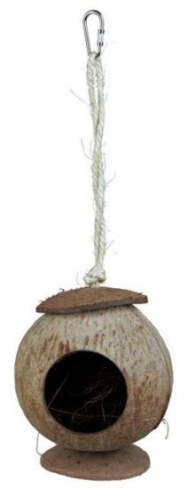 Εικόνα της Coconut house for hamsters, ø 13 × 31 cm