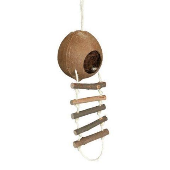 Εικόνα της Coconut house for hamsters, single, ø 13 × 56 cm