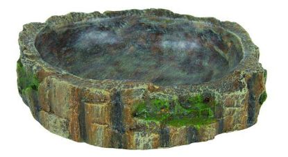Picture of Reptile water and food bowl, 13 × 3.5 × 11 cm