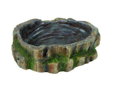 Picture of Reptile water and food bowl, 18 × 4.5 × 17 cm