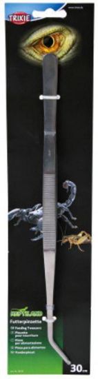 Εικόνα της Feeding tweezers, angled, 30 cm