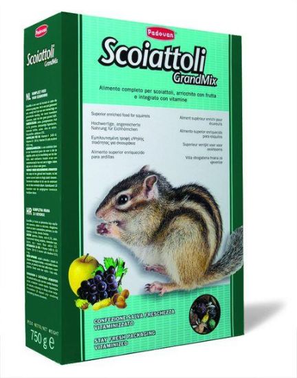 Εικόνα της GRANDMIX scoiattoli 750g