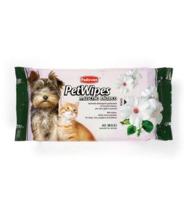Picture of PET WIPES Muschio bianco