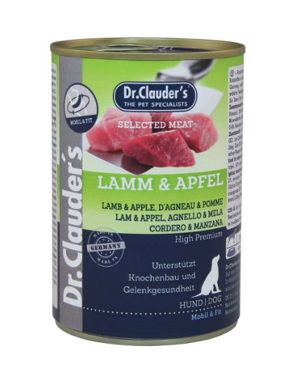 Εικόνα της Selected Meat Lamb & Apple 400g