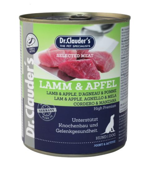 Εικόνα της Selected Meat Lamb & Apple 800g