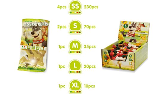 Εικόνα της EXPO-BOX XS BONES 230 PCS