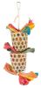 Εικόνα της Natural toy on a sisal rope, palm/lily leaf, 35 cm, multi coloured