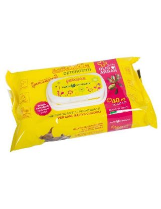 Picture of Pet Cleansing Wipes Argan oil and Bergamot