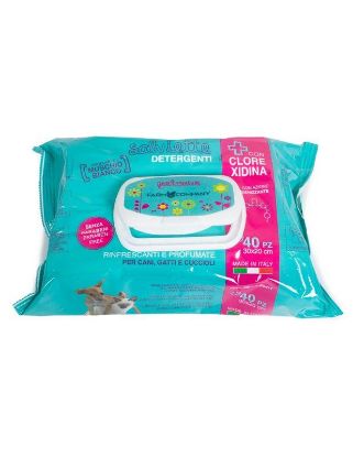 Picture of Pet Cleansing Wipes White Musk & Chlorhexidine