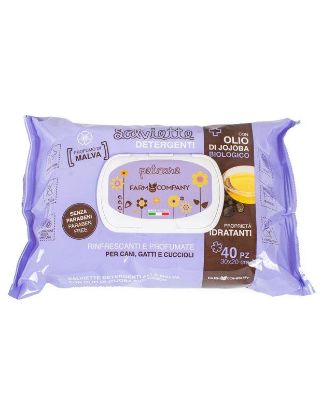 Picture of Pet Cleansing Wipes Jojoba Organic Oil & Mallow