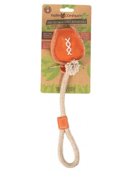Εικόνα της FC GREEN suede leather Ball w/jute handles 36cm