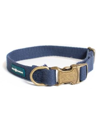Picture of FC GREEN SOYBEAN ADJ. COLLAR BLUE NAVY 2x28-40cm