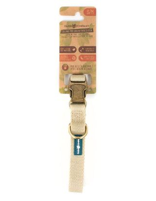 Picture of FC GREEN SOYBEAN ADJ. COLLAR TAUPE 2.5x38-60cm