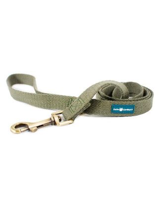 Picture of FC GREEN SOYBEAN LEASH OLIVER GREEN S/M 2x120cm