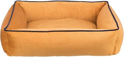 Picture of Romy bed, square, 75 × 60 cm, ochre