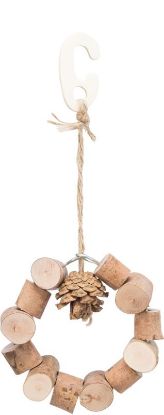 Picture of Nibble swing, pine wood, ø 11 cm