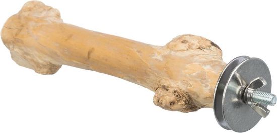 Εικόνα της Perch with screw attachment, coffee wood, 20 cm/ø 20–30 mm