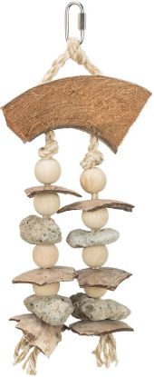 Εικόνα της Natural toy, coconut/lava rock, 35 cm