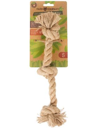 Picture of FC GREEN ROPE TOY 3 KNOTS SMALL