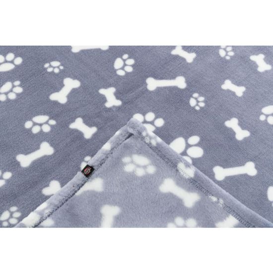 Εικόνα της Kenny blanket, plush, 100 × 75 cm, blue