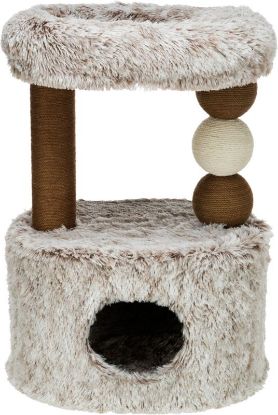 Picture of Harvey scratching post, 73 cm, white-brown