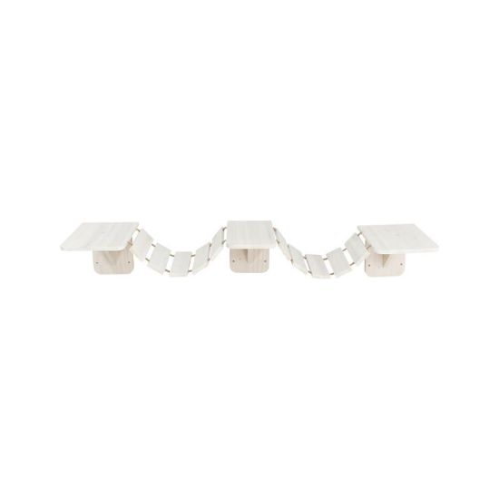 Picture of Climbing ladder for wall mounting, 150 × 30 cm, white