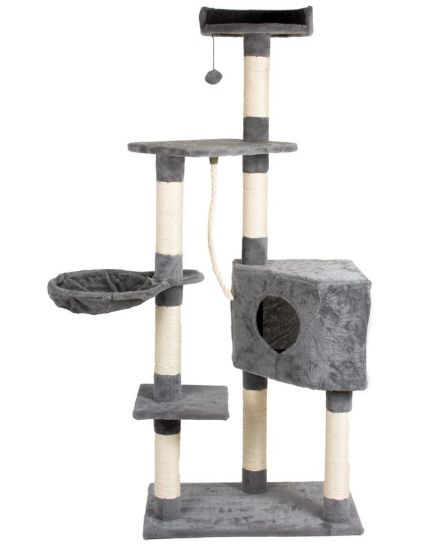 Picture of CEDRO SCRATCHING TREE 4FLOORS 60x40x148cm