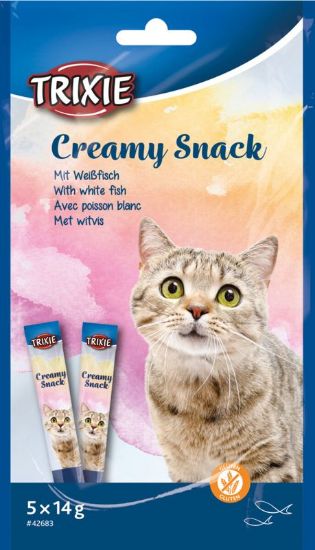 Picture of Creamy Snack white fish, 5 × 14 g