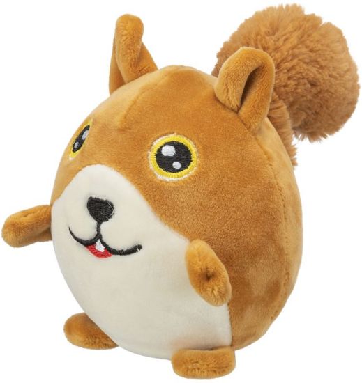 Picture of Squirrel, round, plush, 13 cm