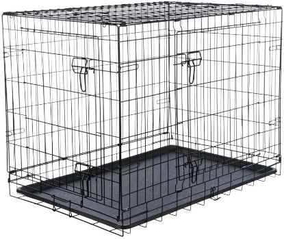 Picture of Home kennel, S: 64 × 54 × 48 cm, black