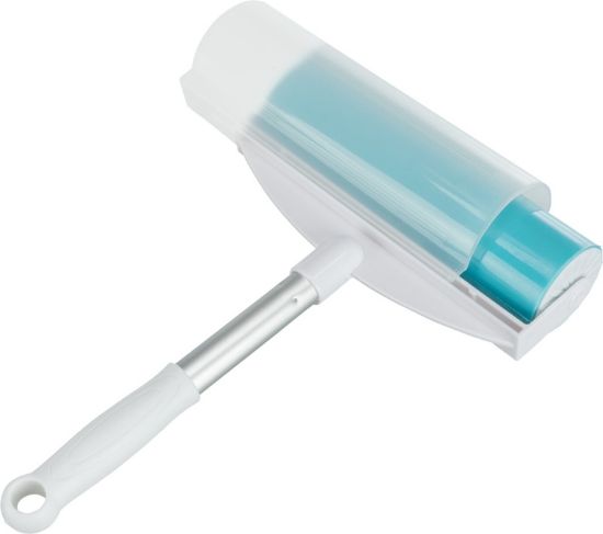 Εικόνα της Lint roller XXL, silicone, 20 × 30 cm, white/turquoise