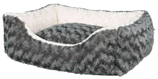 Picture of Kaline bed, square, 65 × 50 cm, grey/cream