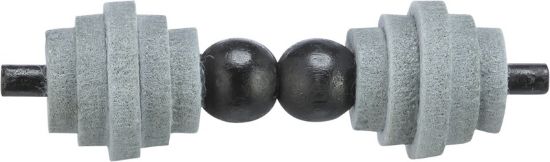 Εικόνα της CityStyle dumbbell, felt/wood, 10 cm
