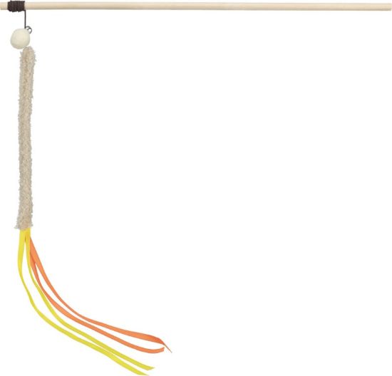 Picture of Playing rod, plastic/plush, 40 cm