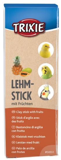 Picture of Clay stick with fruits, 2 pcs./250 g