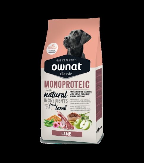 Εικόνα της OWNAT CLASSIC MONOP.LAMB(DOG) 12 KG