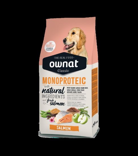 Εικόνα της OWNAT CLASSIC MONOP.SALMON (DOG) 4 KG