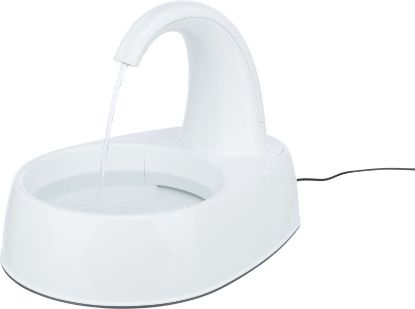 Picture of Curved Stream drinking fountain, plastic, 2.5 l/25 × 24.5 × 35 cm, white