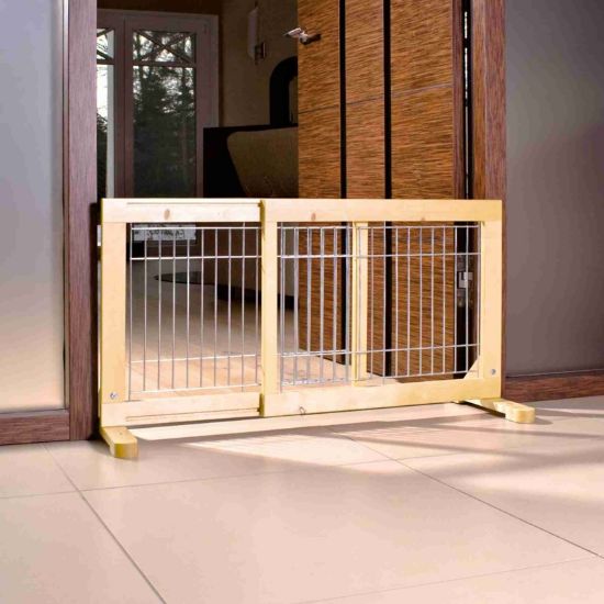 Εικόνα της Dog barrier, birch, 63–108 × 50 × 31 cm