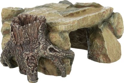Picture of Rock plateau with tree stump, 25 cm